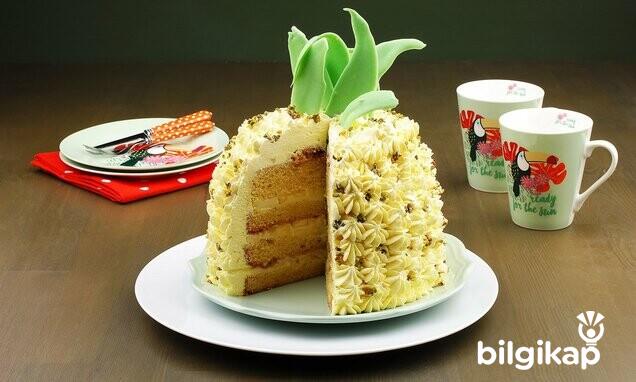 Ananaslı Pasta Tarifler Yaş Pasta Tarifleri