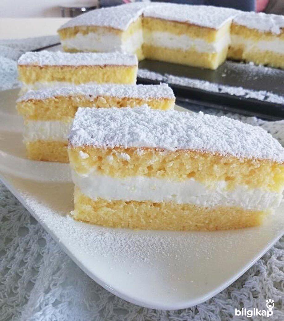 Elmalı Bulut Pasta  Tarifler Yaş Pasta Tarifleri