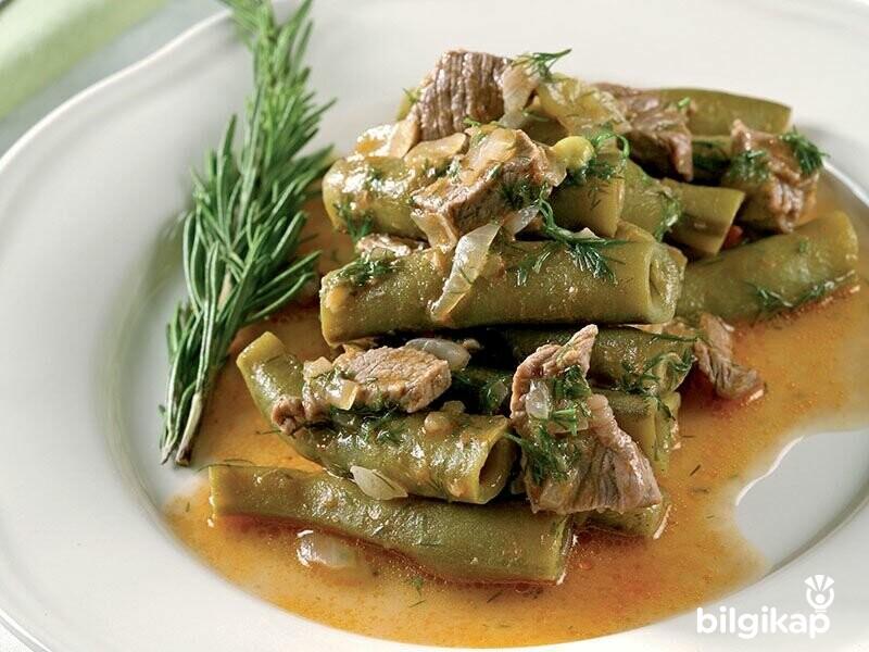 Etli Taze Bakla  Bakliyat Yemekleri Et Yemekleri Tarifler