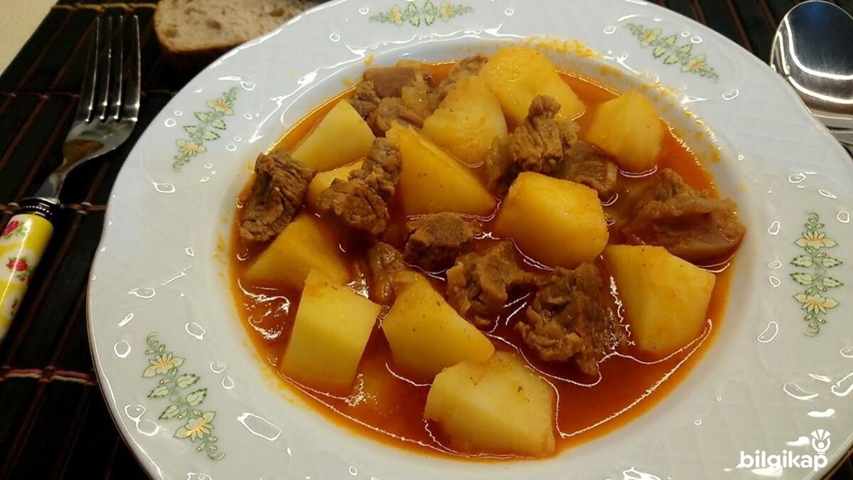 Etli Patates Bakliyat Yemekleri Et Yemekleri Tarifler