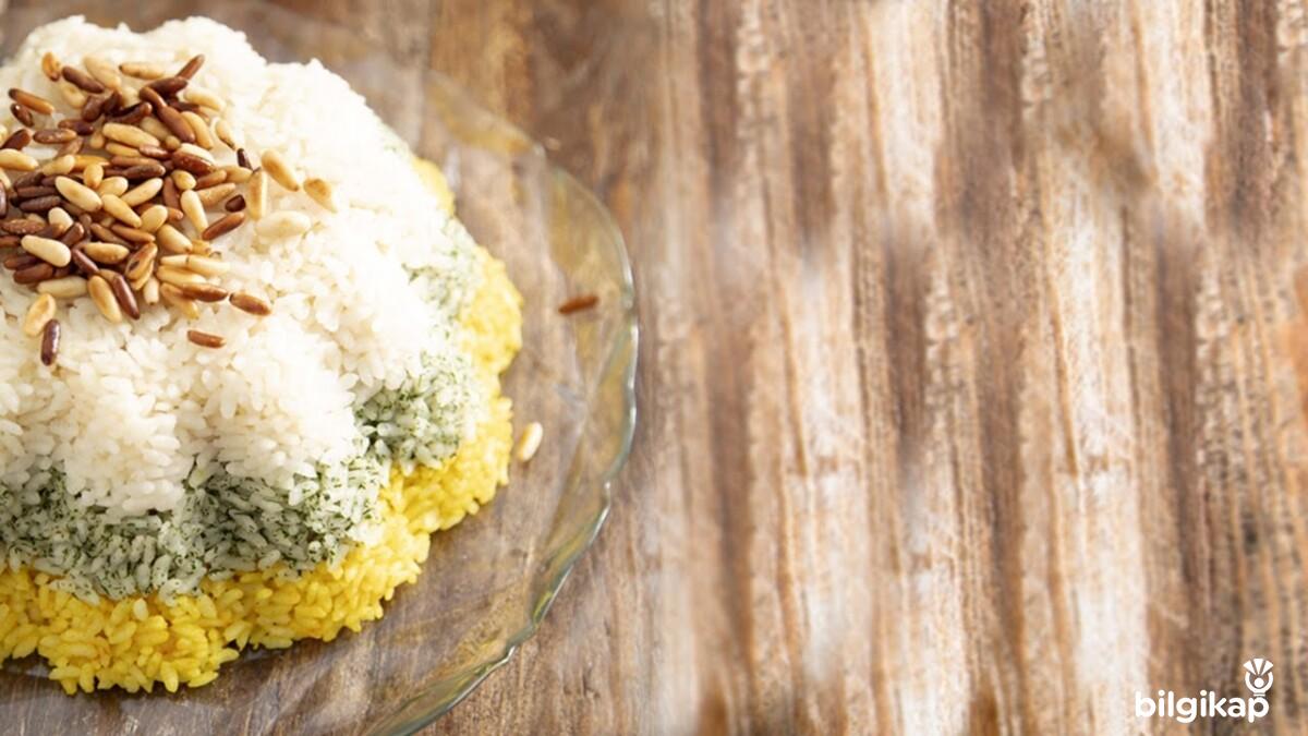 Üç Renkli Etli Pilav  Bakliyat Yemekleri Et Yemekleri Tarifler