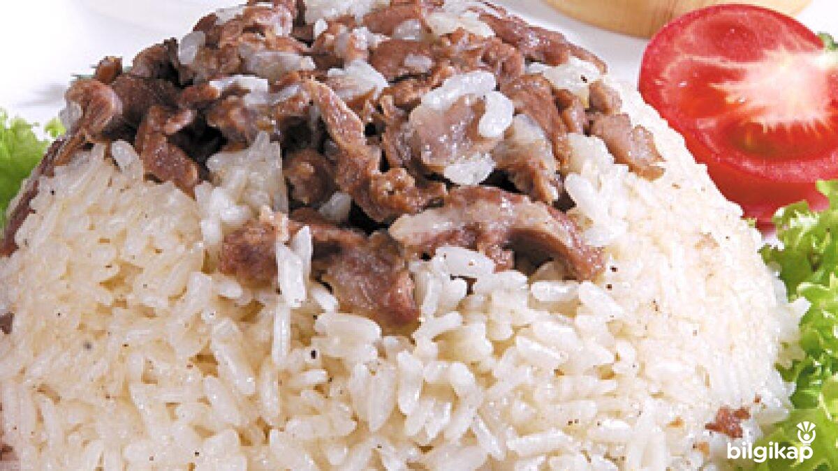 Etli Pilav  Et Yemekleri Tarifler