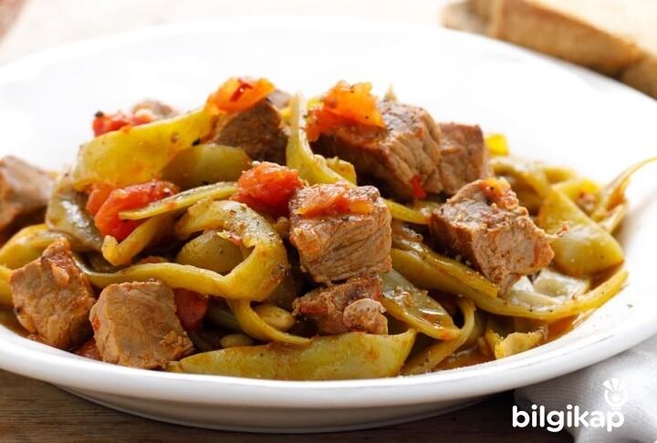 Etli Taze Fasulye  Bakliyat Yemekleri Et Yemekleri Tarifler