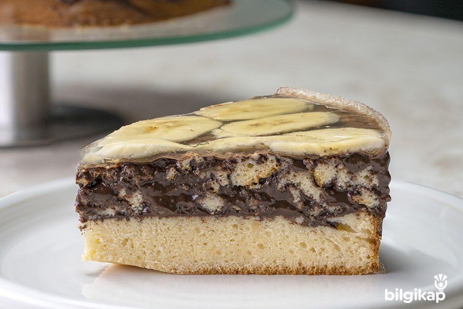 Jöleli Muzlu Pasta  Tarifler Yaş Pasta Tarifleri