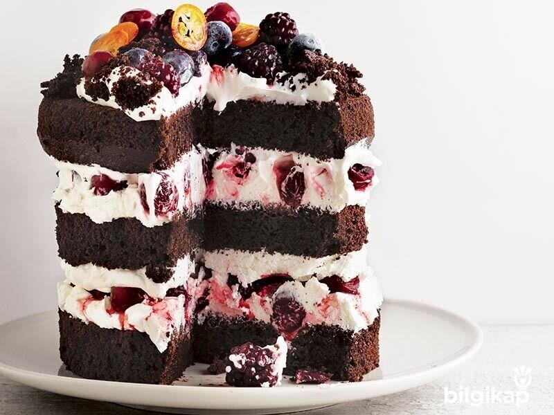 Kara Orman Pastası  Tarifler Yaş Pasta Tarifleri