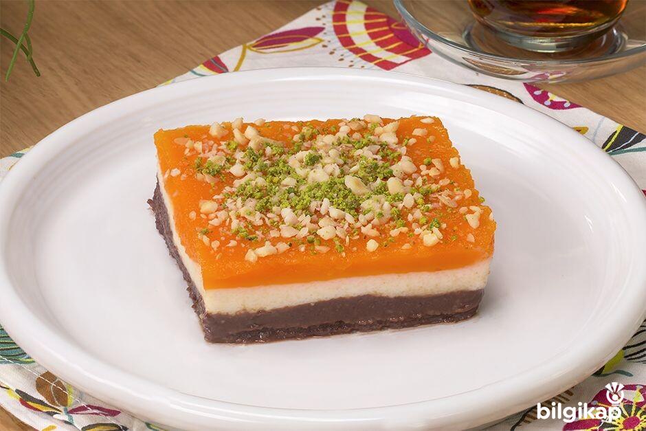 Kayısılı İrmik Pastası Tarifler Yaş Pasta Tarifleri