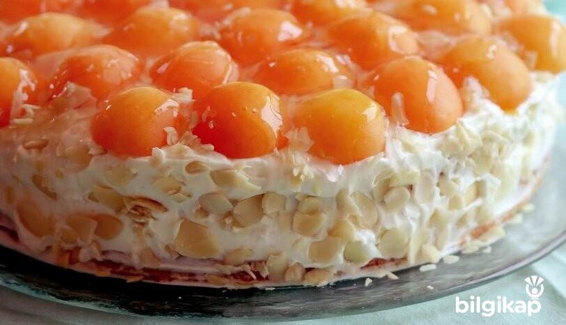 Kayısılı Pasta  Tarifler Yaş Pasta Tarifleri