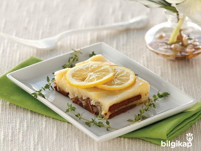 Limonlu Bisküvili Pasta  Tarifler Yaş Pasta Tarifleri