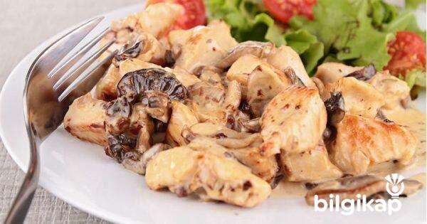 Mantar Soslu Tavuk  Et Yemekleri Tarifler Tavuk Yemekleri