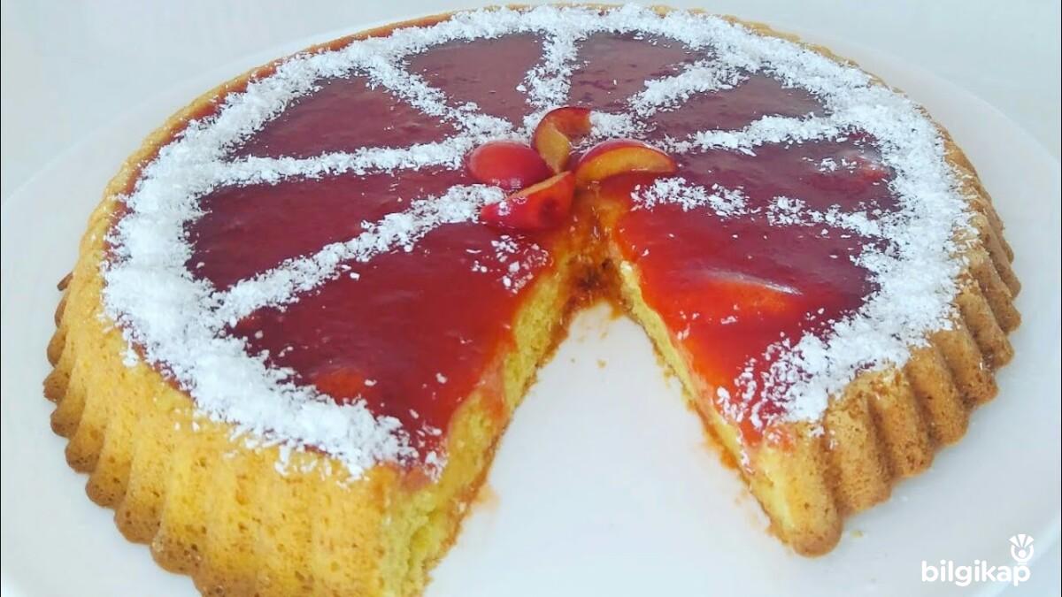 Marmelatli Pasta  Tarifler Yaş Pasta Tarifleri