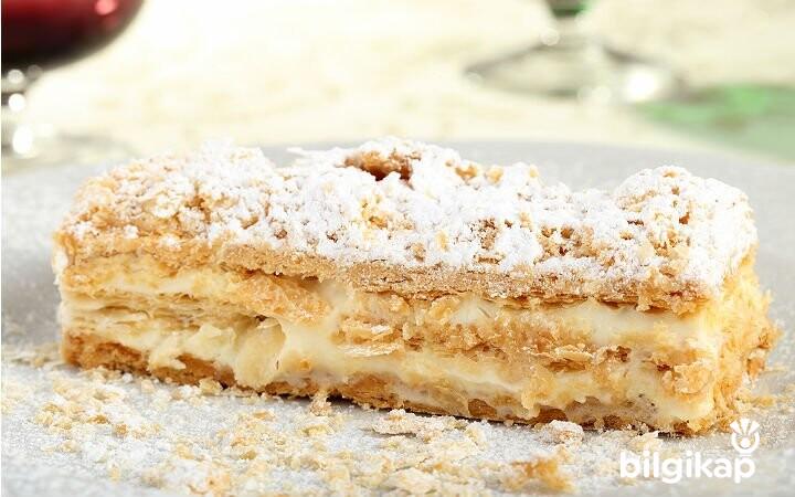 Milföylü Pasta Tarifi  Tarifler Yaş Pasta Tarifleri