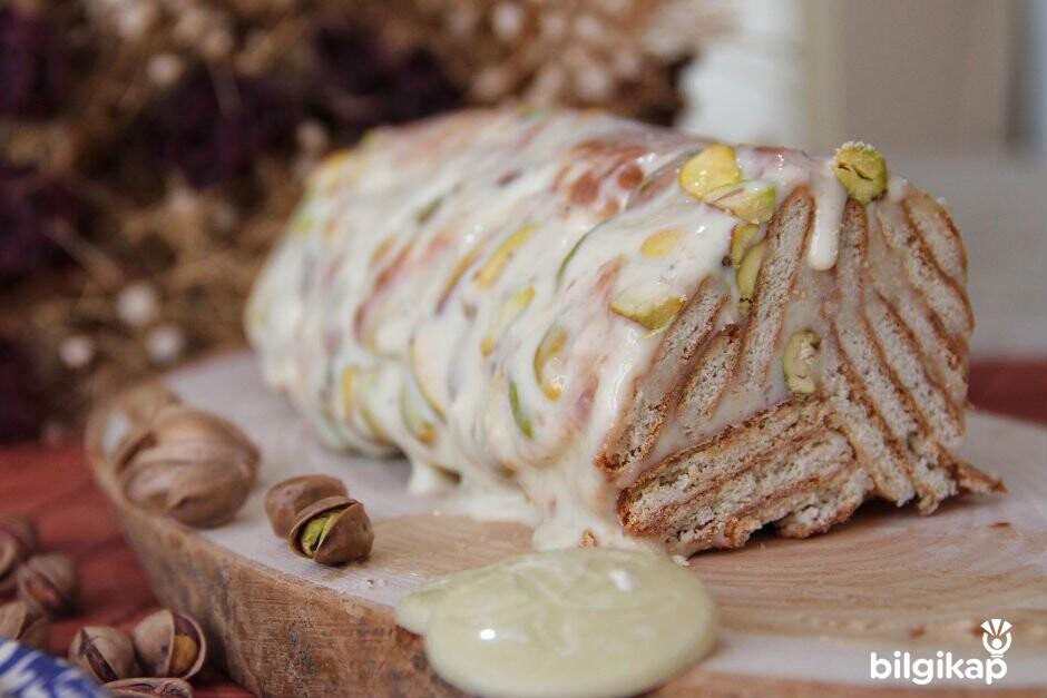 Beyaz Mozaik Pasta  Tarifler Yaş Pasta Tarifleri