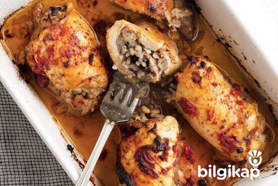 Saray Usulü Piliç Sarma Tarifi  Et Yemekleri Tarifler Tavuk Yemekleri