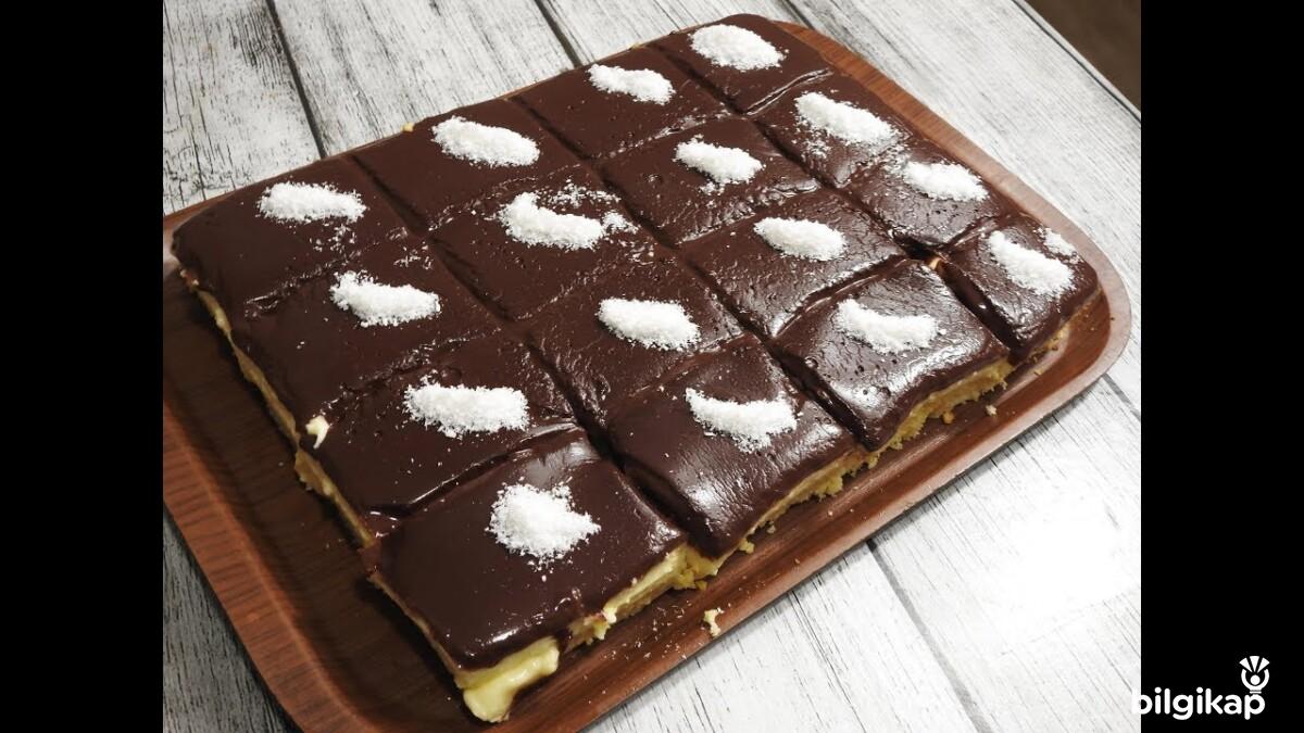 Kolay Pudingli Pasta  Tarifler Yaş Pasta Tarifleri