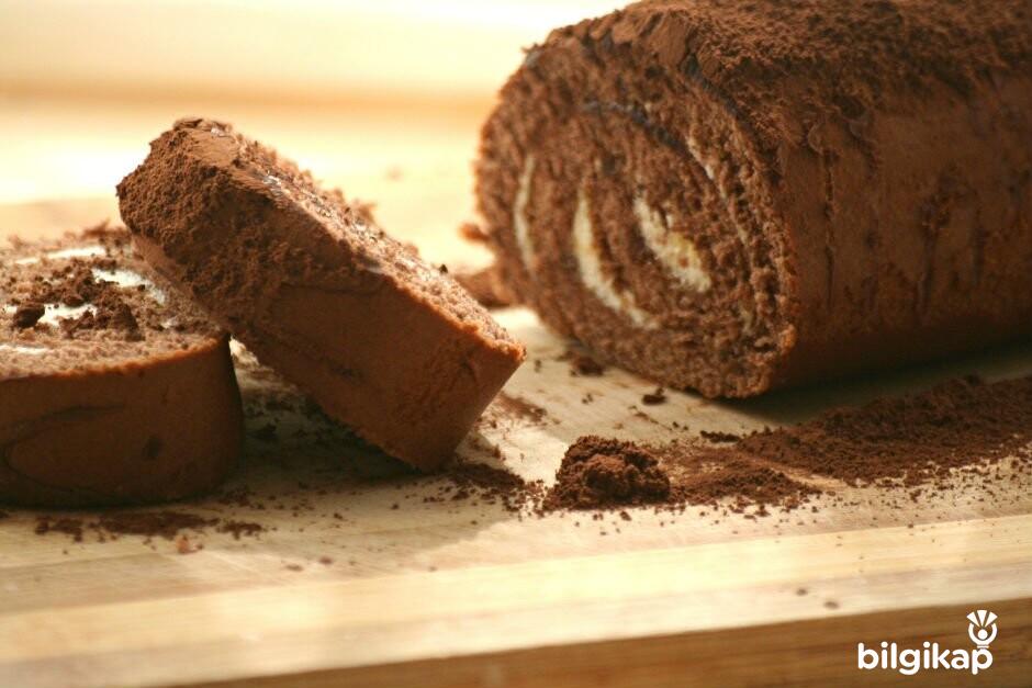 Kakaolu Rulo Pasta Tarifi Tarifler Yaş Pasta Tarifleri