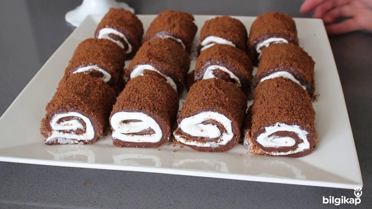 Sarmalı Pasta  Tarifler Yaş Pasta Tarifleri