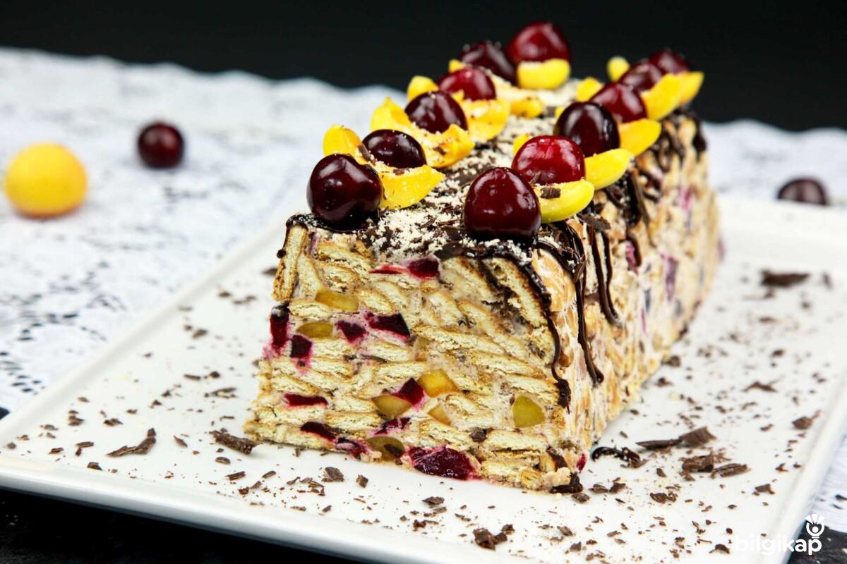 Yaz Pastası  Tarifler Yaş Pasta Tarifleri