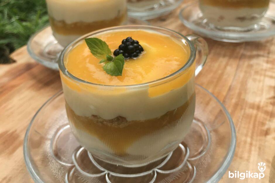 Beyaz Şeftali Rüyası  Tarifler Yaş Pasta Tarifleri