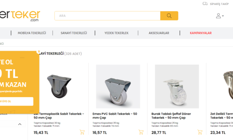 En çok tercih edilen sanayi tekerleği  Haberler